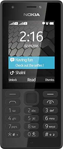 Microsoft Nokia 216 DS, Teléfono Móvil de 2.4" (cámara de 0.3 MP, ) Negro, dual SIM