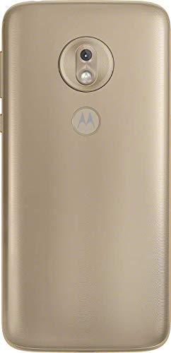 Motorola Moto G7 Play – Smartphone Android 9 (pantalla 5.7'' HD+ Max Vision, cámaras trasera 13MP, cámara selfie 8MP, 2GB de RAM, 32 GB, Dual SIM), color dorado [Versión española]