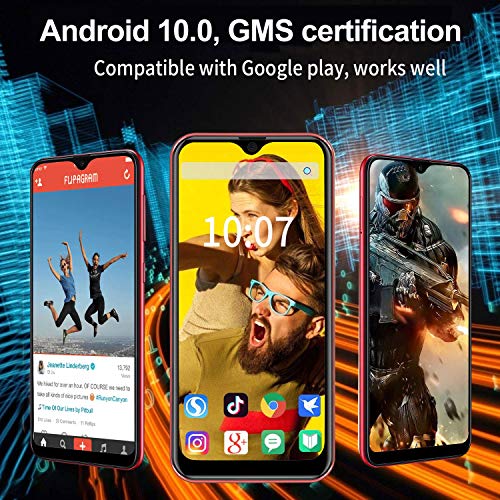 Moviles Libres Barats 4G,3GB RAM+32/128GB ROM, 5.5 Pulgadas Android 9.0 Smartphone Libre Dual SIM 4G Moviles Buenos Smartphone Batería 3400mAh Note 7P Face ID Móvil Libre 8MP