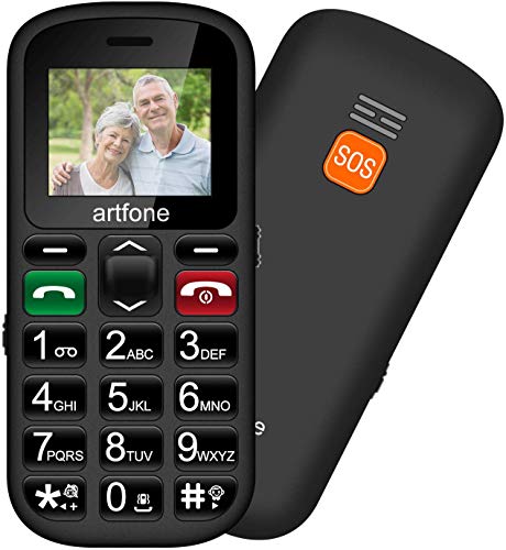 ODLICNO Teléfonos Móviles para Mayores con Teclas Grandes Móviles para Ancianos con Botón SOS
