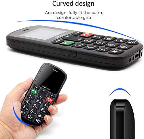 ODLICNO Teléfonos Móviles para Mayores con Teclas Grandes Móviles para Ancianos con Botón SOS