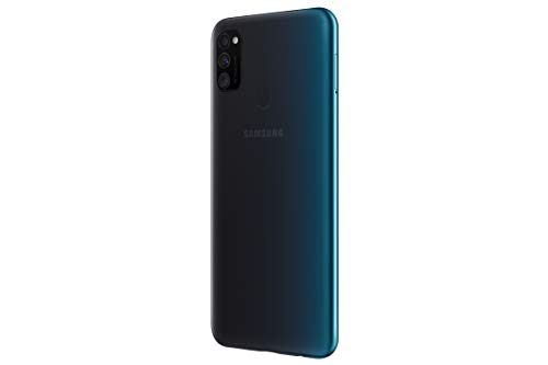 Samsung Galaxy M30s - Smartphone Dual SIM, pantalla 16.21 cm sAMOLED FHD+, camara 48MP, 4 GB RAM, 64 GB ROM, bateria 6000 mAH, Android, negro [Versión española, Exclusivo Amazon]