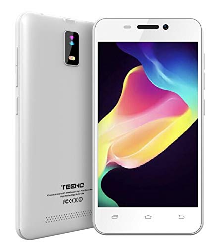 TEENO Telefono Movil Libre 4.0 Pulgadas 1GB RAM 8GB ROM 4G HD IPS Dual SIM Dual Cámara