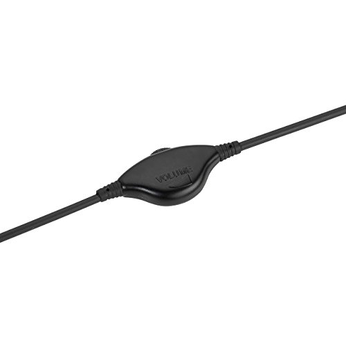Vivanco SR 96 TV - Auriculares de diadema cerrados (control remoto integrado, 150 dB, cable de 5 metros), Negro
