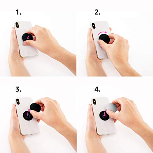 Socket - divertido PopSockets PopGrip: Agarre intercambiable para Teléfonos y Tabletas