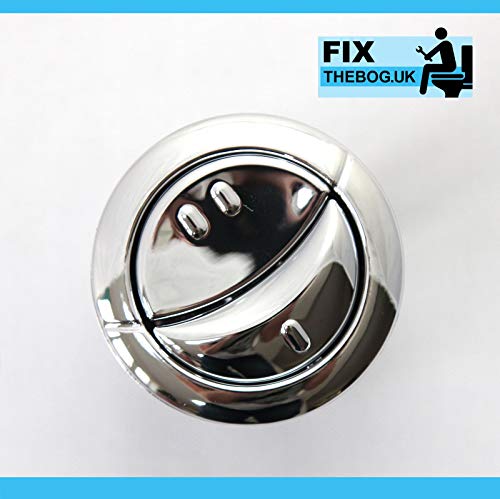 Wirquin 19008101 - Doble pulsador para mecanismo WC MWB3